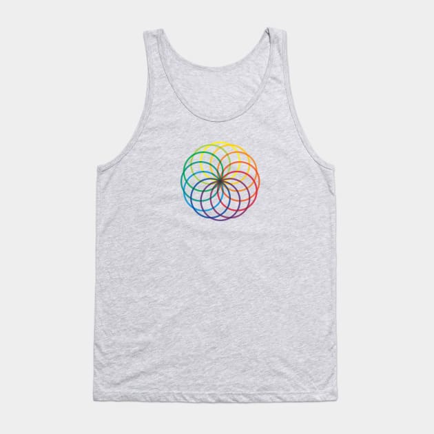 Color Rings Tank Top by sombreroinc